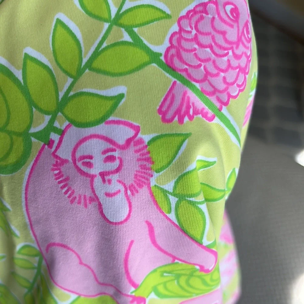 Lilly Pulitzer White Label San Diego Zoo Print Tankini Top and Bottom 2 Peice💕 - Picture 2 of 9